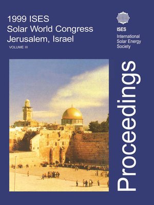 cover image of 1999 ISES Solar World Congress